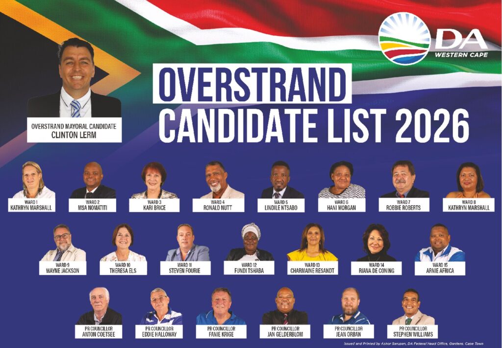 Democratic Alliance Overstrand Constituency