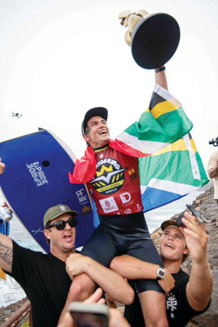 Tristan takes third world title