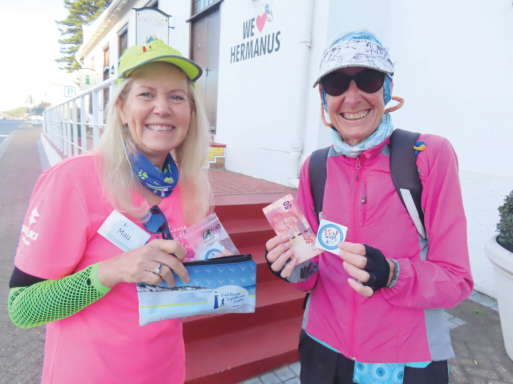 Walking for animals in silly socks